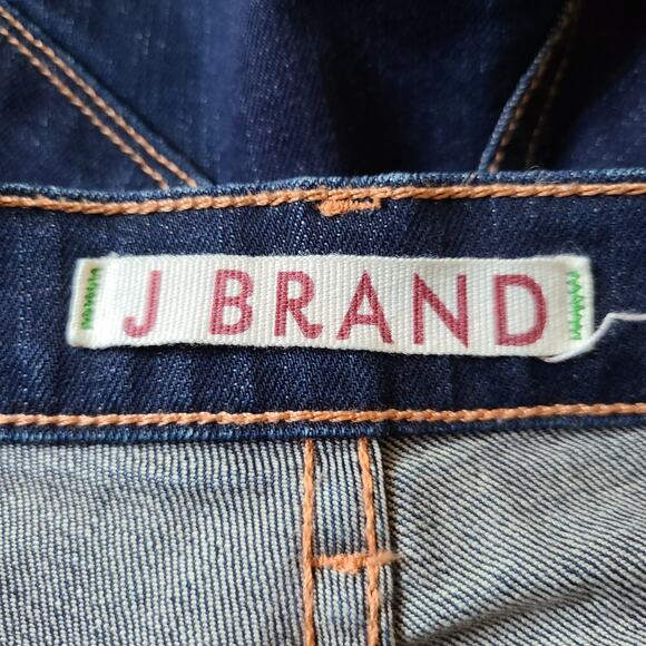 J BRAND The Cigarette Leg Ink Dark Wash Stretch Denim Jeans‎ Women's 27 TALL - Picture 9 of 14